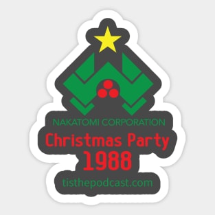 Naktomi Christmas Party Sticker